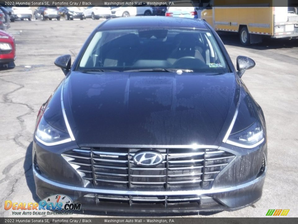 2022 Hyundai Sonata SE Portofino Gray / Black Photo #4