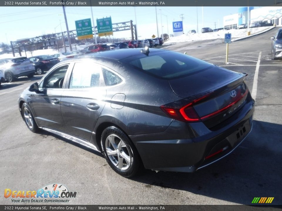 2022 Hyundai Sonata SE Portofino Gray / Black Photo #7