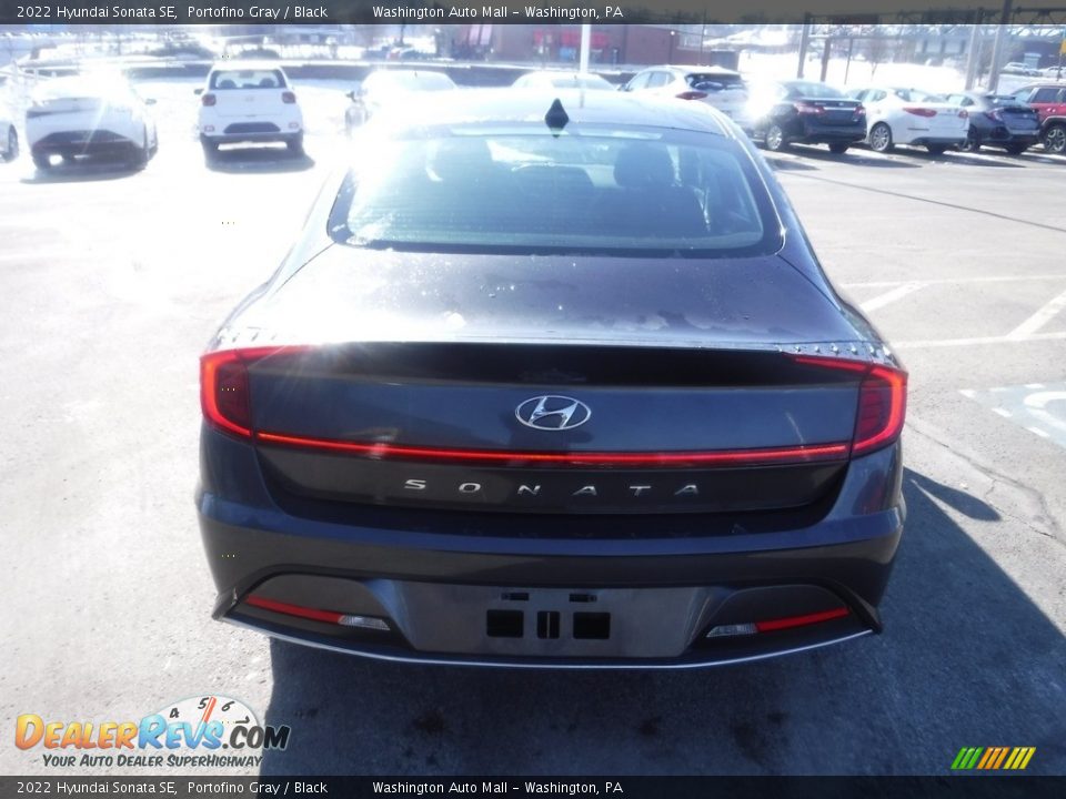 2022 Hyundai Sonata SE Portofino Gray / Black Photo #8