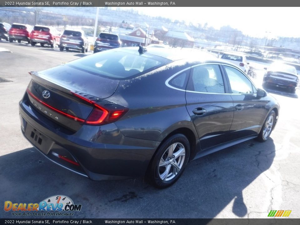 2022 Hyundai Sonata SE Portofino Gray / Black Photo #9