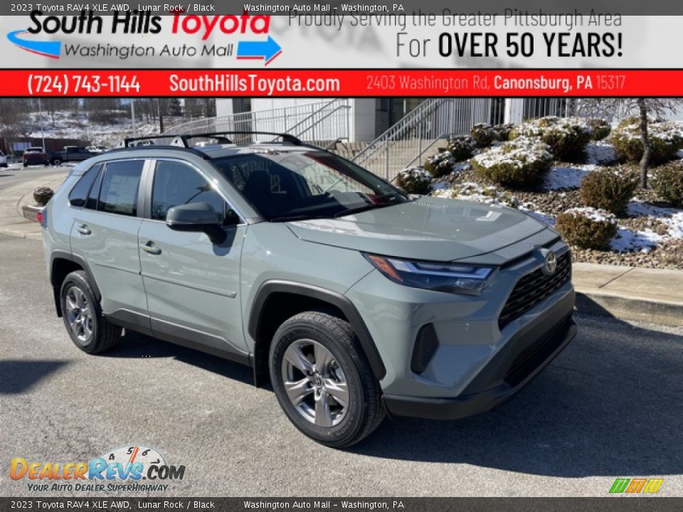 2023 Toyota RAV4 XLE AWD Lunar Rock / Black Photo #1