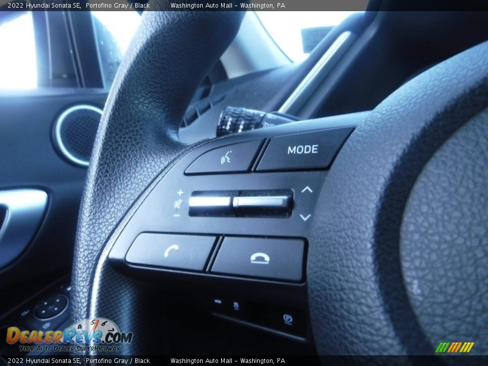 2022 Hyundai Sonata SE Portofino Gray / Black Photo #17