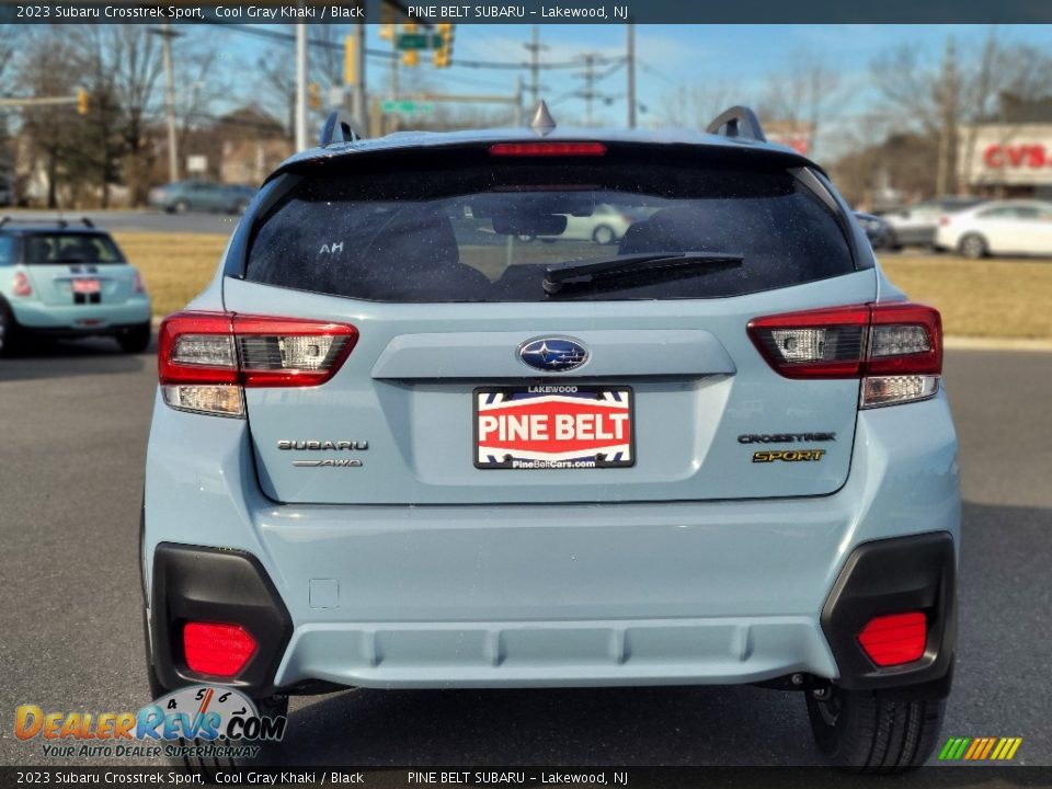 2023 Subaru Crosstrek Sport Cool Gray Khaki / Black Photo #6