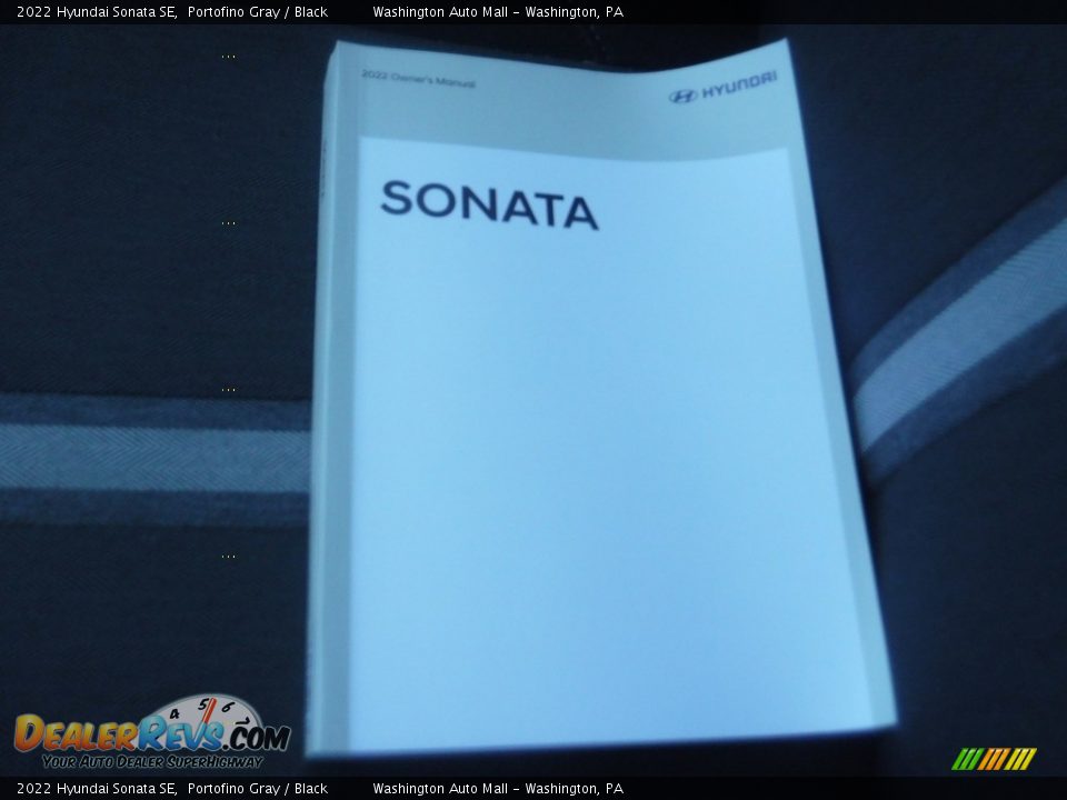 2022 Hyundai Sonata SE Portofino Gray / Black Photo #23
