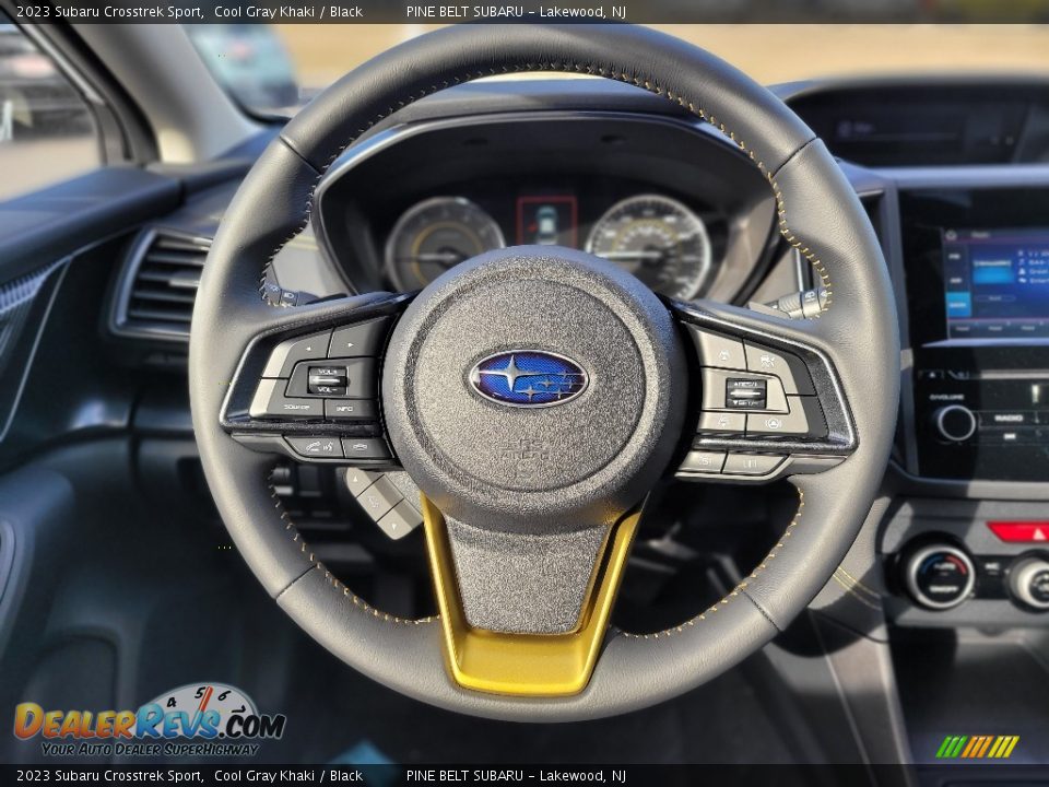 2023 Subaru Crosstrek Sport Steering Wheel Photo #13