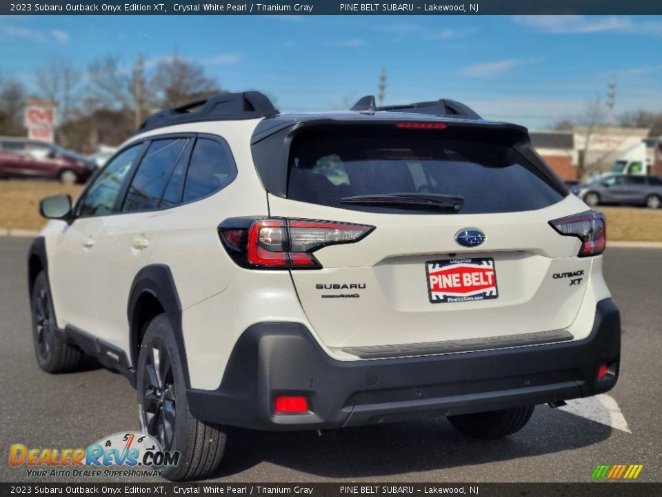 2023 Subaru Outback Onyx Edition XT Crystal White Pearl / Titanium Gray Photo #4