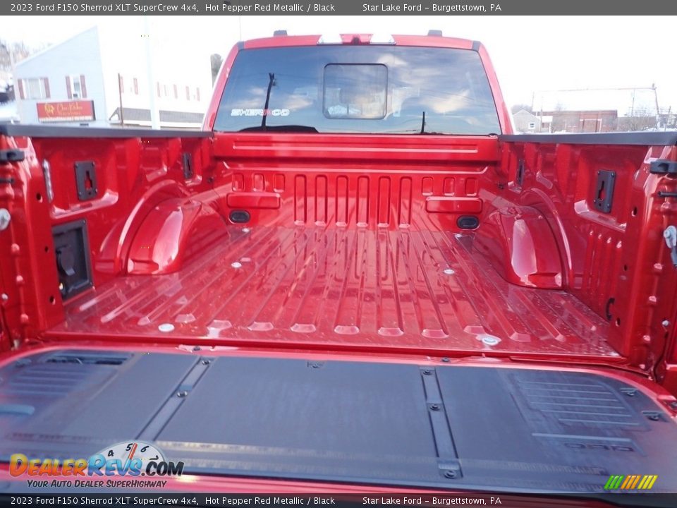 2023 Ford F150 Sherrod XLT SuperCrew 4x4 Hot Pepper Red Metallic / Black Photo #11