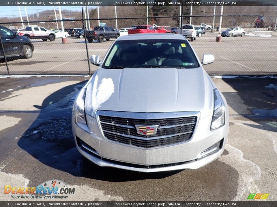 2017 Cadillac ATS AWD Radiant Silver Metallic / Jet Black Photo #2