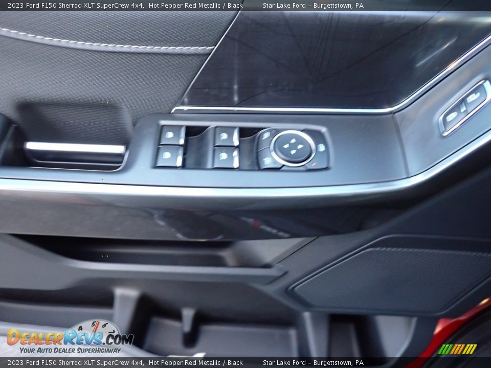 2023 Ford F150 Sherrod XLT SuperCrew 4x4 Hot Pepper Red Metallic / Black Photo #15