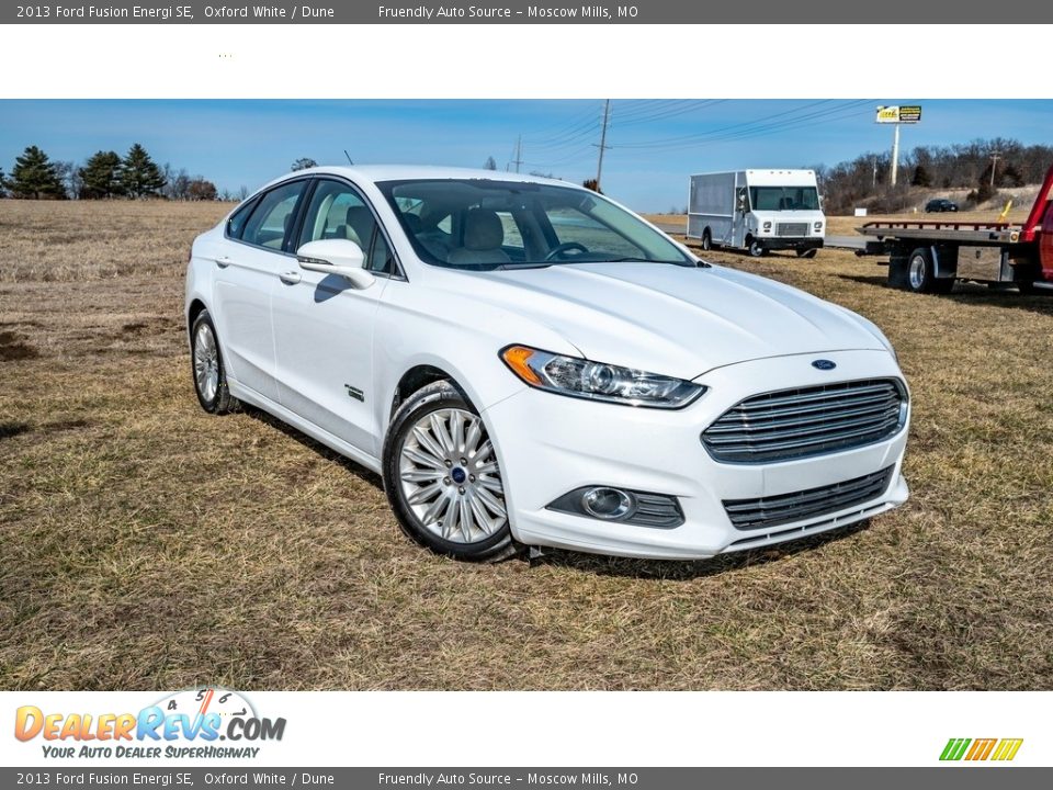 Oxford White 2013 Ford Fusion Energi SE Photo #1