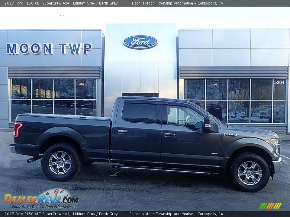 2017 Ford F150 XLT SuperCrew 4x4 Lithium Gray / Earth Gray Photo #1