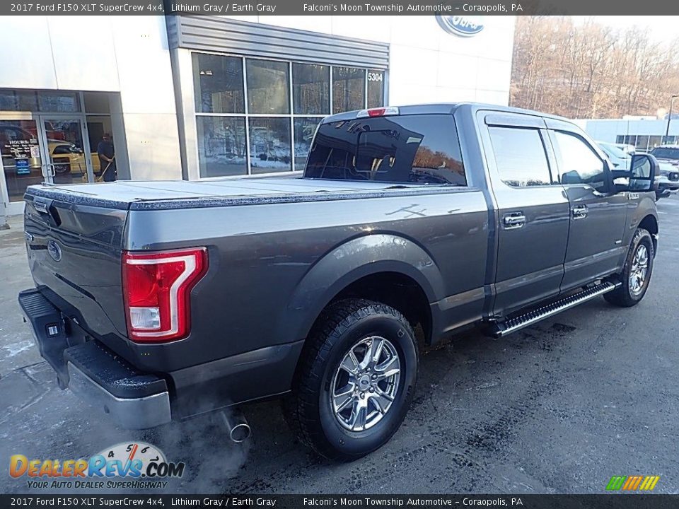 2017 Ford F150 XLT SuperCrew 4x4 Lithium Gray / Earth Gray Photo #2