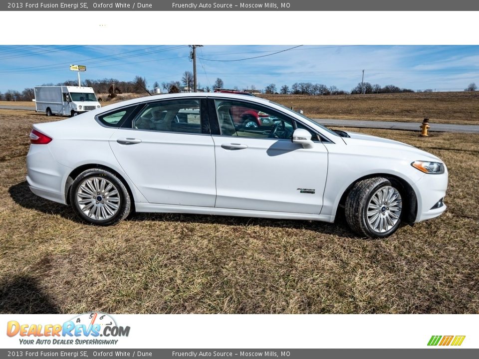 Oxford White 2013 Ford Fusion Energi SE Photo #3