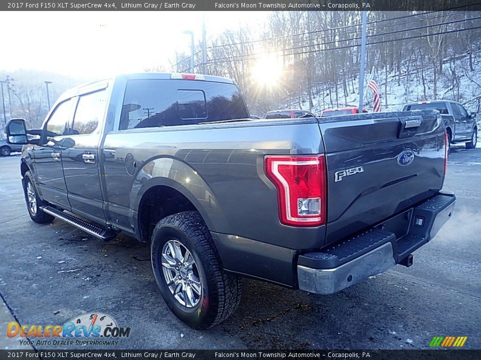 2017 Ford F150 XLT SuperCrew 4x4 Lithium Gray / Earth Gray Photo #5