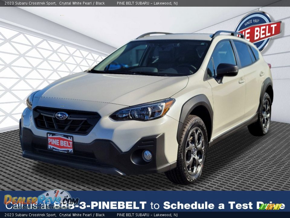 2023 Subaru Crosstrek Sport Crystal White Pearl / Black Photo #1