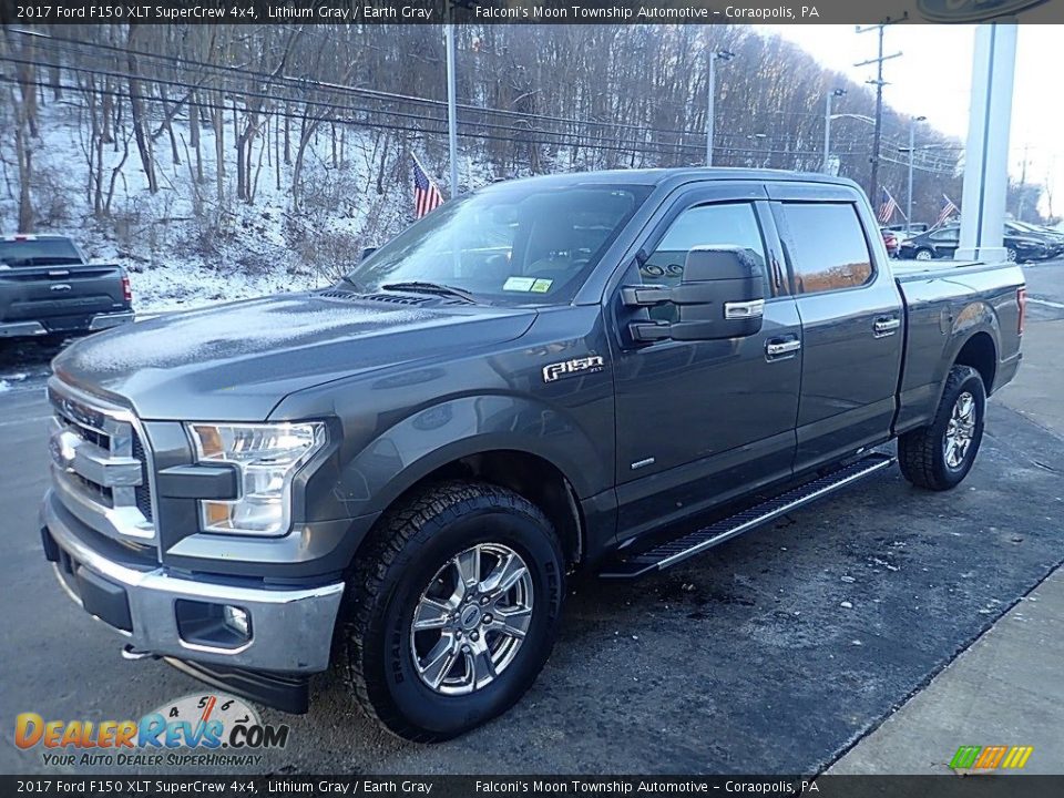 2017 Ford F150 XLT SuperCrew 4x4 Lithium Gray / Earth Gray Photo #7