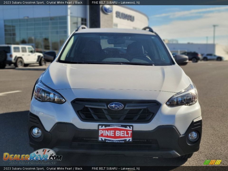 2023 Subaru Crosstrek Sport Crystal White Pearl / Black Photo #2