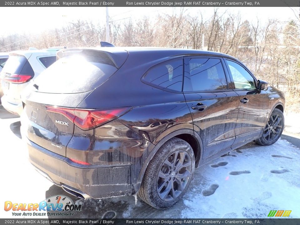 2022 Acura MDX A Spec AWD Majestic Black Pearl / Ebony Photo #3