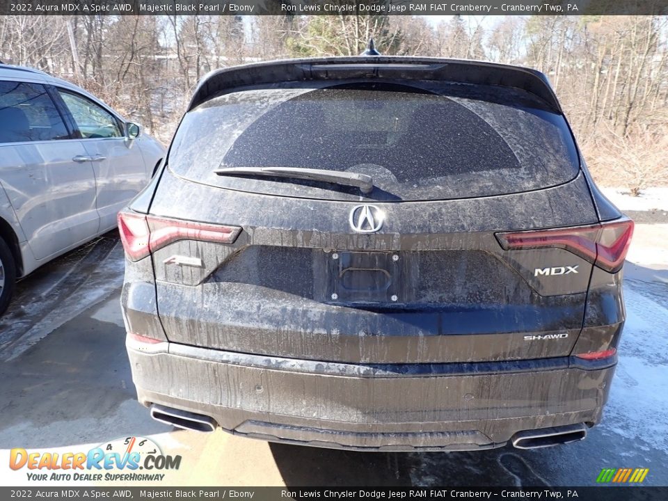 2022 Acura MDX A Spec AWD Majestic Black Pearl / Ebony Photo #4