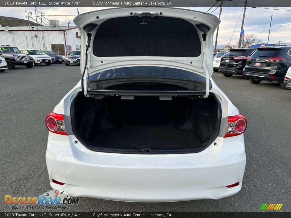 2013 Toyota Corolla LE Super White / Ash Photo #7