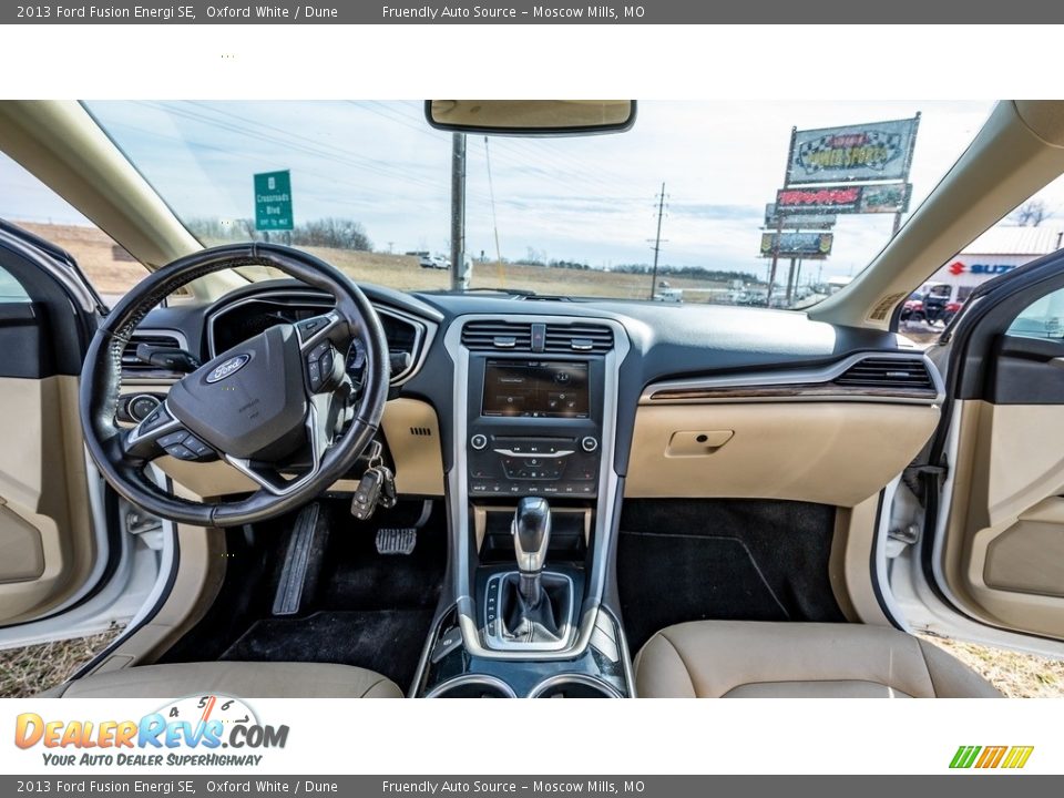 Dashboard of 2013 Ford Fusion Energi SE Photo #24