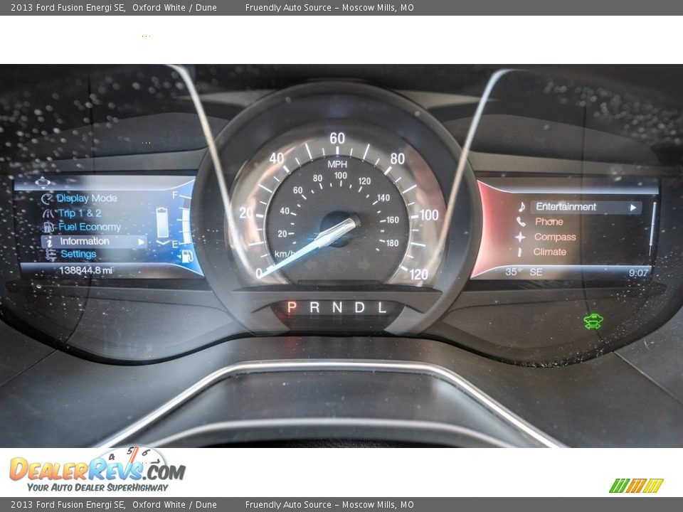 2013 Ford Fusion Energi SE Gauges Photo #26