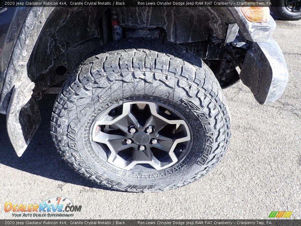 2020 Jeep Gladiator Rubicon 4x4 Granite Crystal Metallic / Black Photo #5