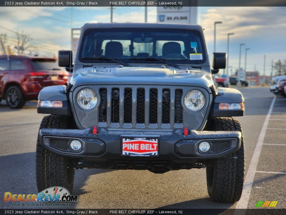 2023 Jeep Gladiator Rubicon 4x4 Sting-Gray / Black Photo #2