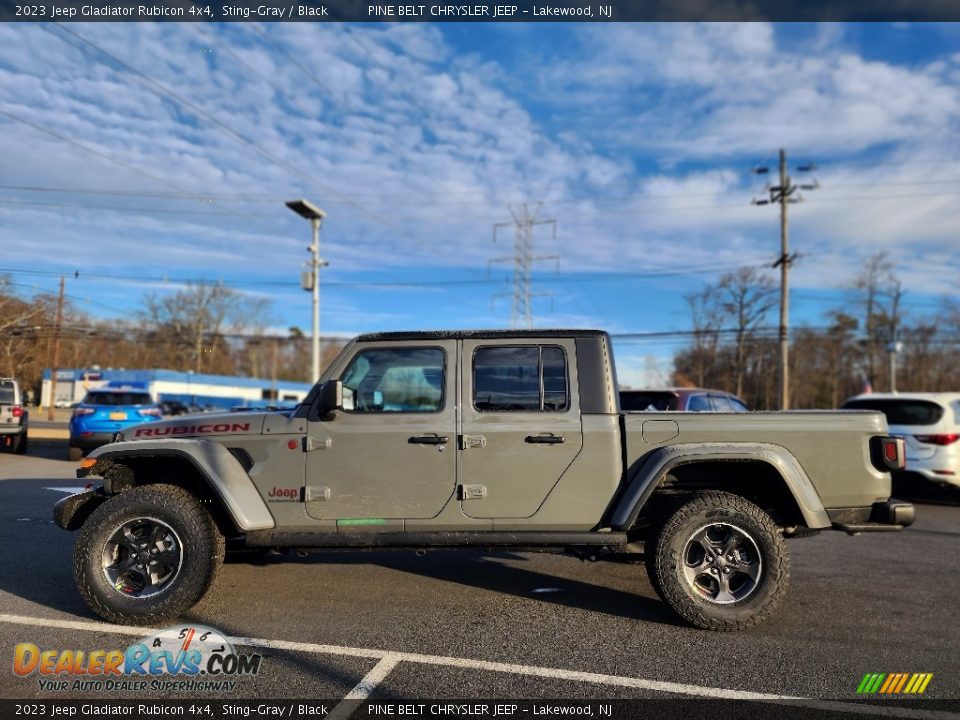 2023 Jeep Gladiator Rubicon 4x4 Sting-Gray / Black Photo #3