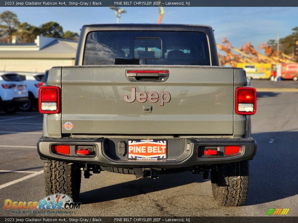 2023 Jeep Gladiator Rubicon 4x4 Sting-Gray / Black Photo #6