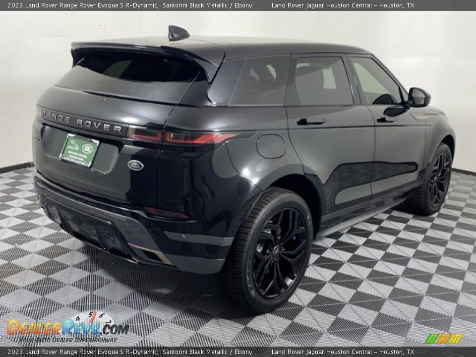 2023 Land Rover Range Rover Evoque S R-Dynamic Santorini Black Metallic / Ebony Photo #2
