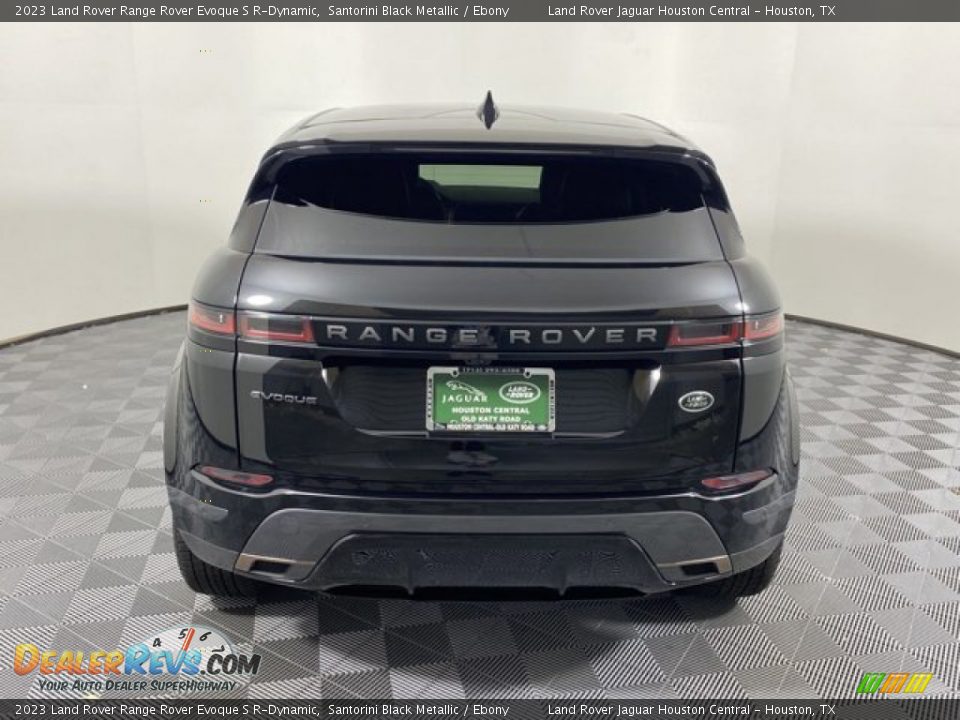 2023 Land Rover Range Rover Evoque S R-Dynamic Santorini Black Metallic / Ebony Photo #7