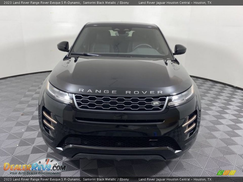 2023 Land Rover Range Rover Evoque S R-Dynamic Santorini Black Metallic / Ebony Photo #8