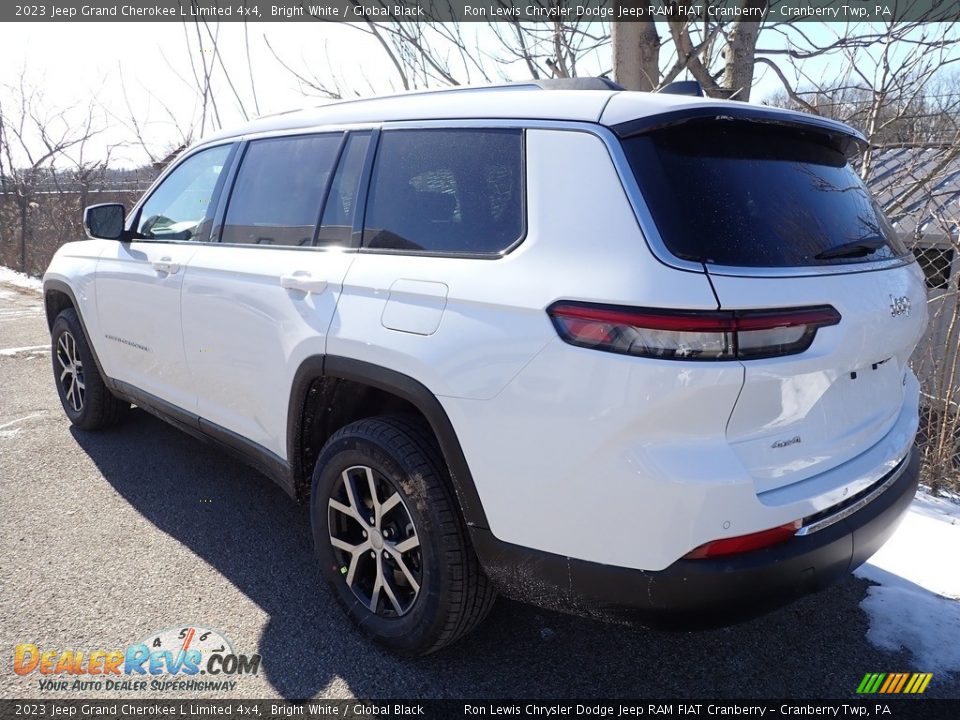 2023 Jeep Grand Cherokee L Limited 4x4 Bright White / Global Black Photo #4