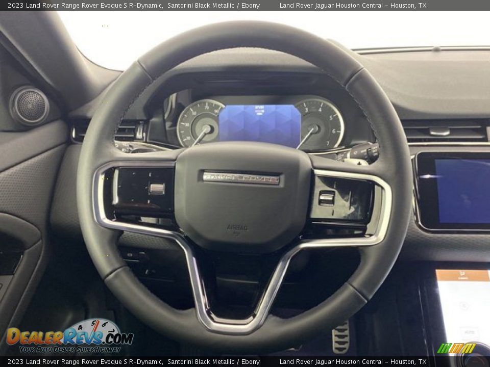 2023 Land Rover Range Rover Evoque S R-Dynamic Santorini Black Metallic / Ebony Photo #16