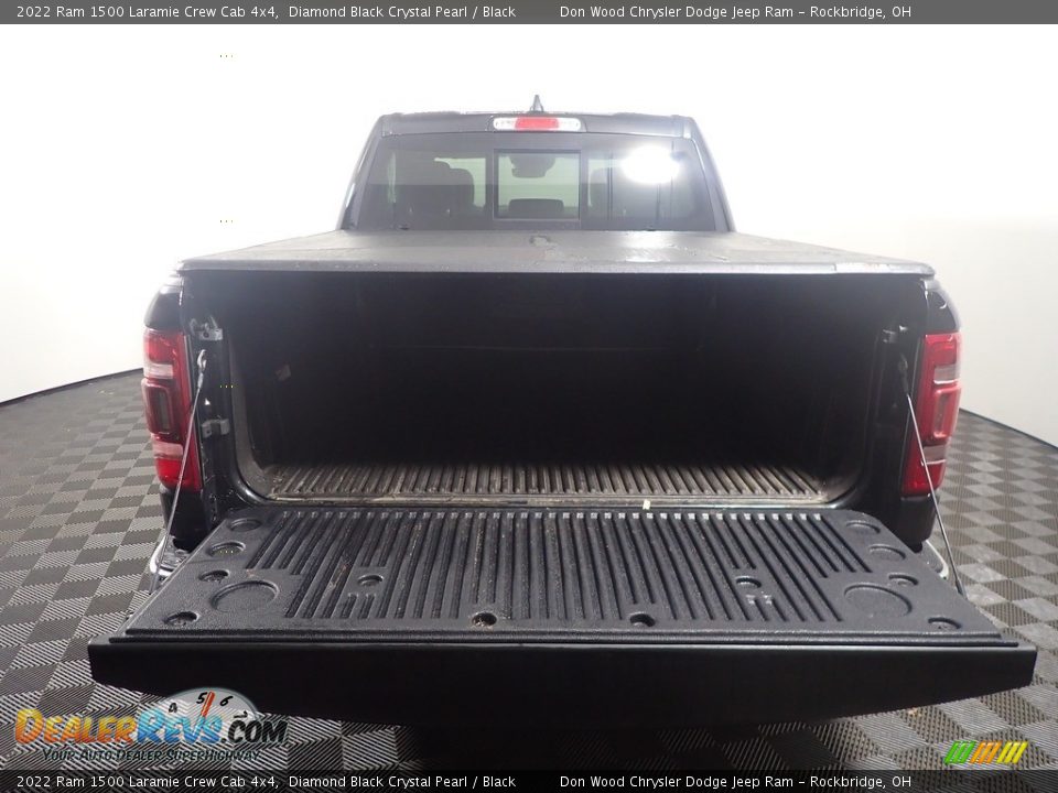 2022 Ram 1500 Laramie Crew Cab 4x4 Diamond Black Crystal Pearl / Black Photo #14