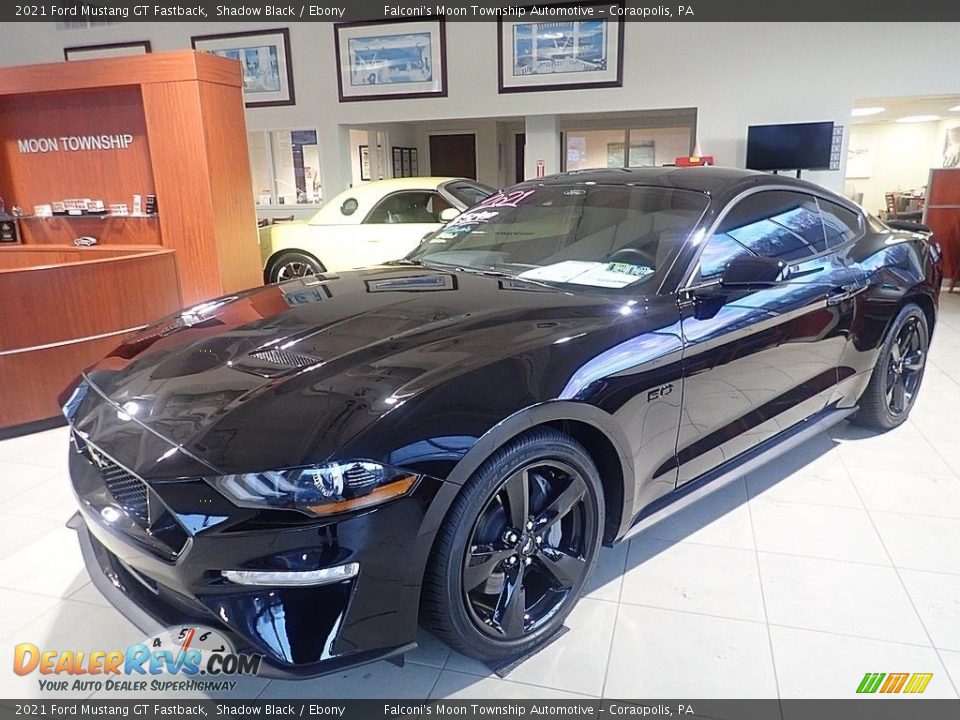 2021 Ford Mustang GT Fastback Shadow Black / Ebony Photo #7