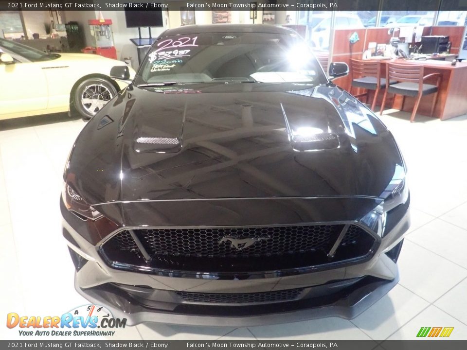 2021 Ford Mustang GT Fastback Shadow Black / Ebony Photo #8