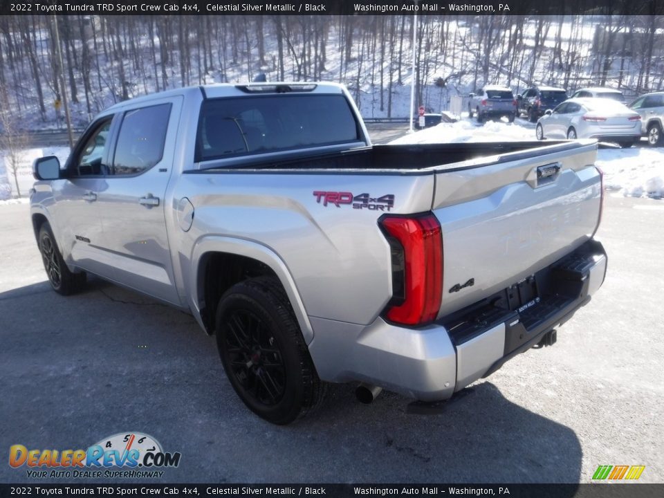 2022 Toyota Tundra TRD Sport Crew Cab 4x4 Celestial Silver Metallic / Black Photo #19