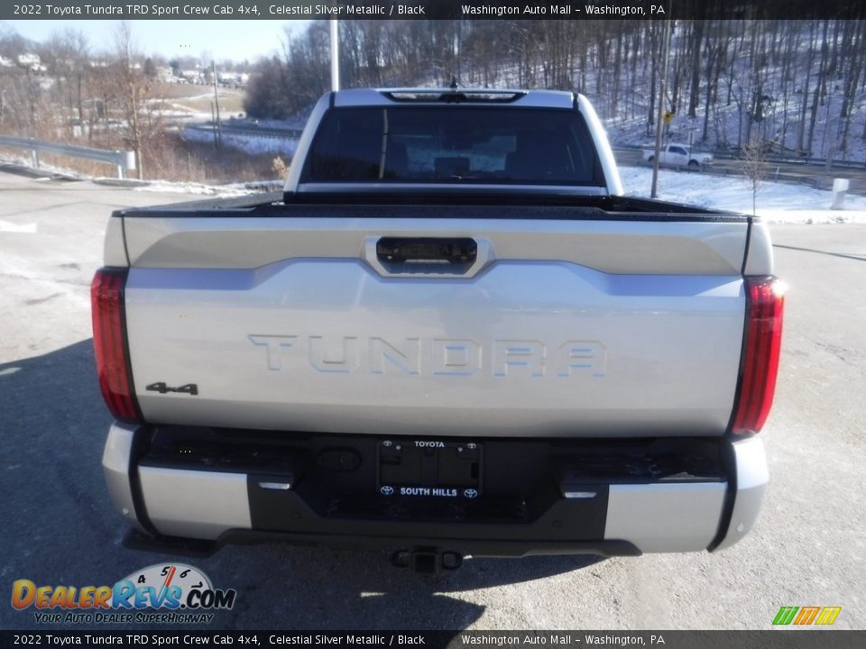 2022 Toyota Tundra TRD Sport Crew Cab 4x4 Celestial Silver Metallic / Black Photo #20