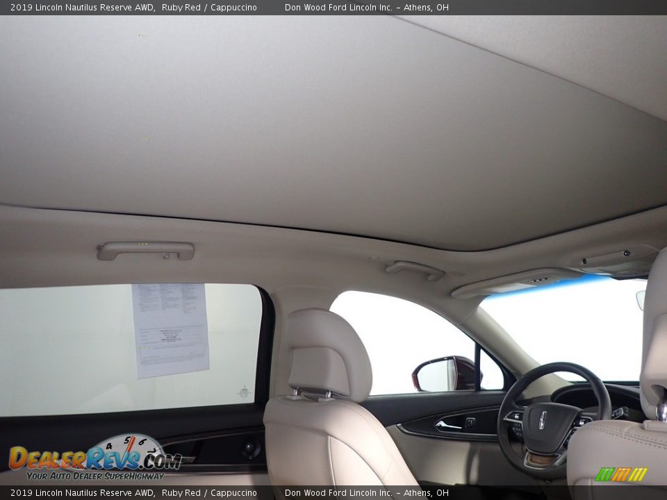 2019 Lincoln Nautilus Reserve AWD Ruby Red / Cappuccino Photo #2