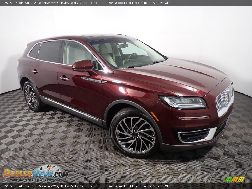 2019 Lincoln Nautilus Reserve AWD Ruby Red / Cappuccino Photo #5