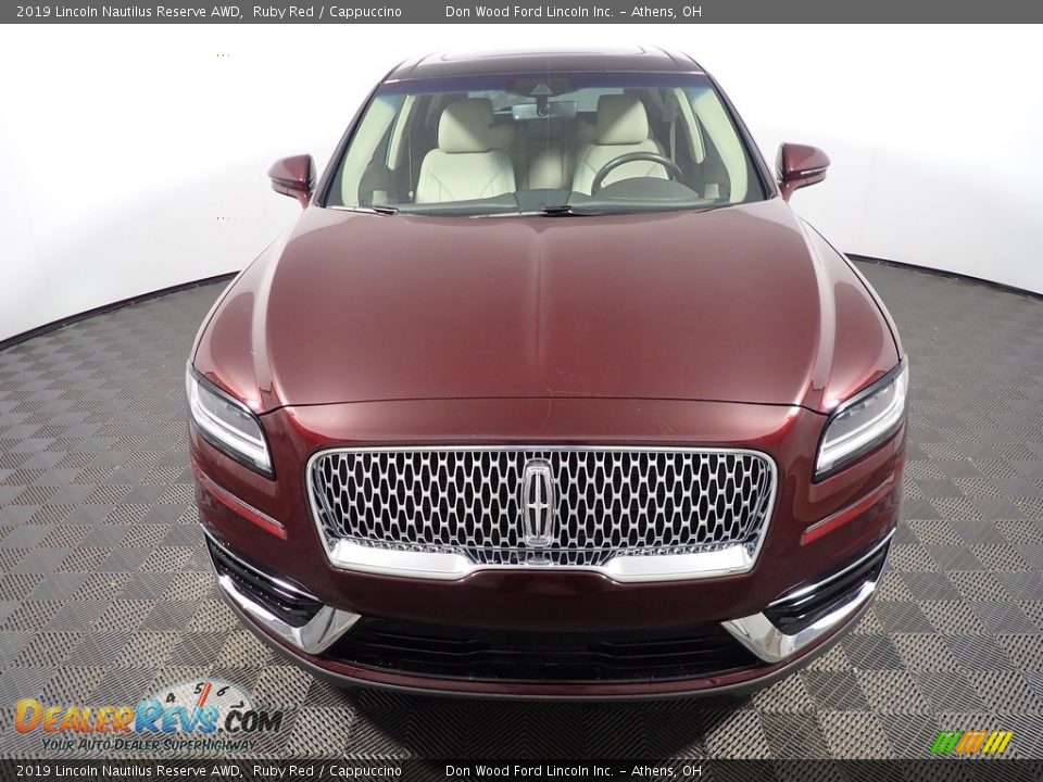 2019 Lincoln Nautilus Reserve AWD Ruby Red / Cappuccino Photo #7