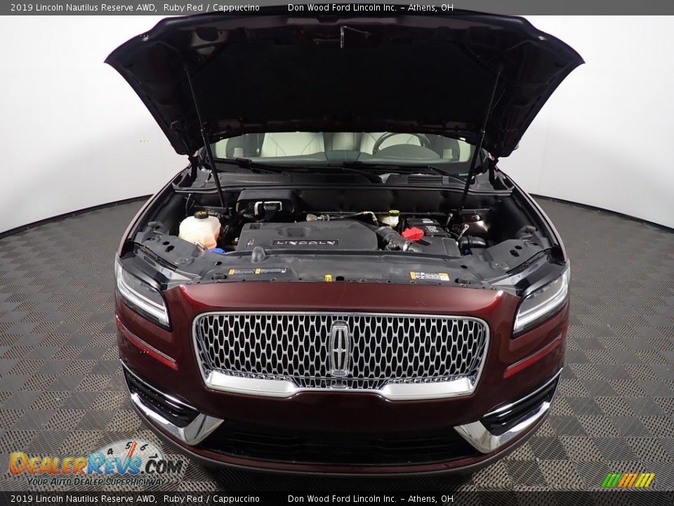 2019 Lincoln Nautilus Reserve AWD Ruby Red / Cappuccino Photo #8