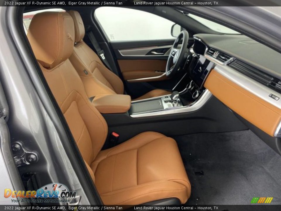 Front Seat of 2022 Jaguar XF R-Dynamic SE AWD Photo #3
