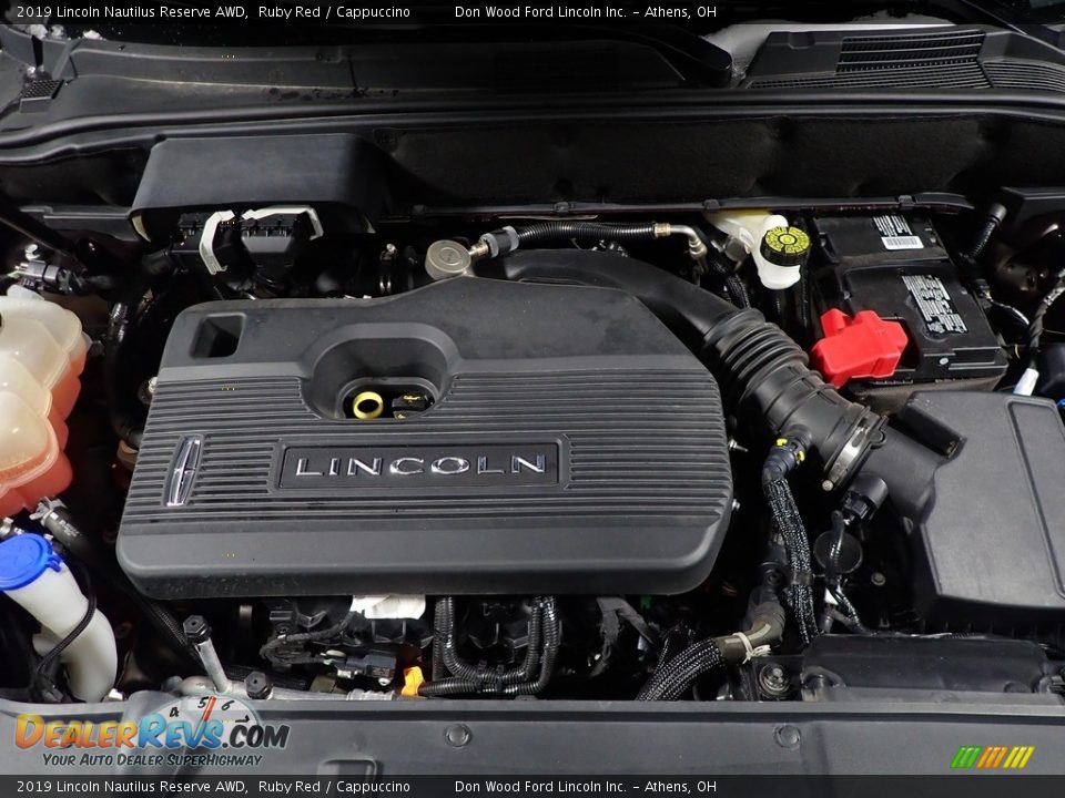 2019 Lincoln Nautilus Reserve AWD Ruby Red / Cappuccino Photo #9
