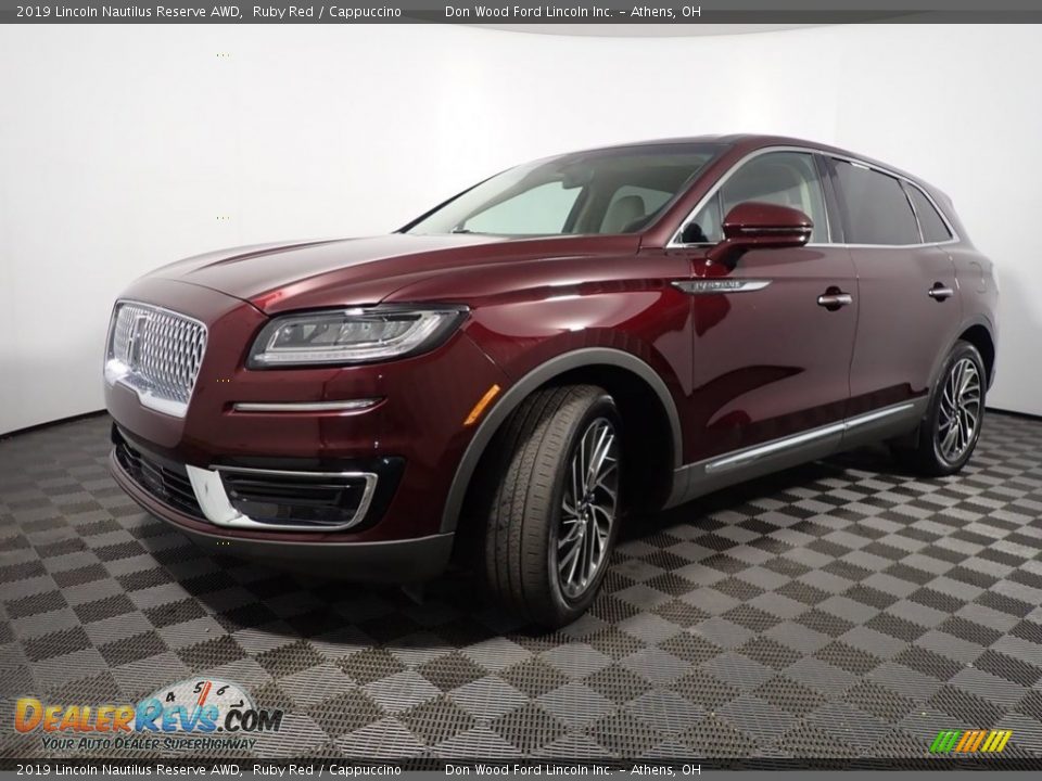 2019 Lincoln Nautilus Reserve AWD Ruby Red / Cappuccino Photo #10