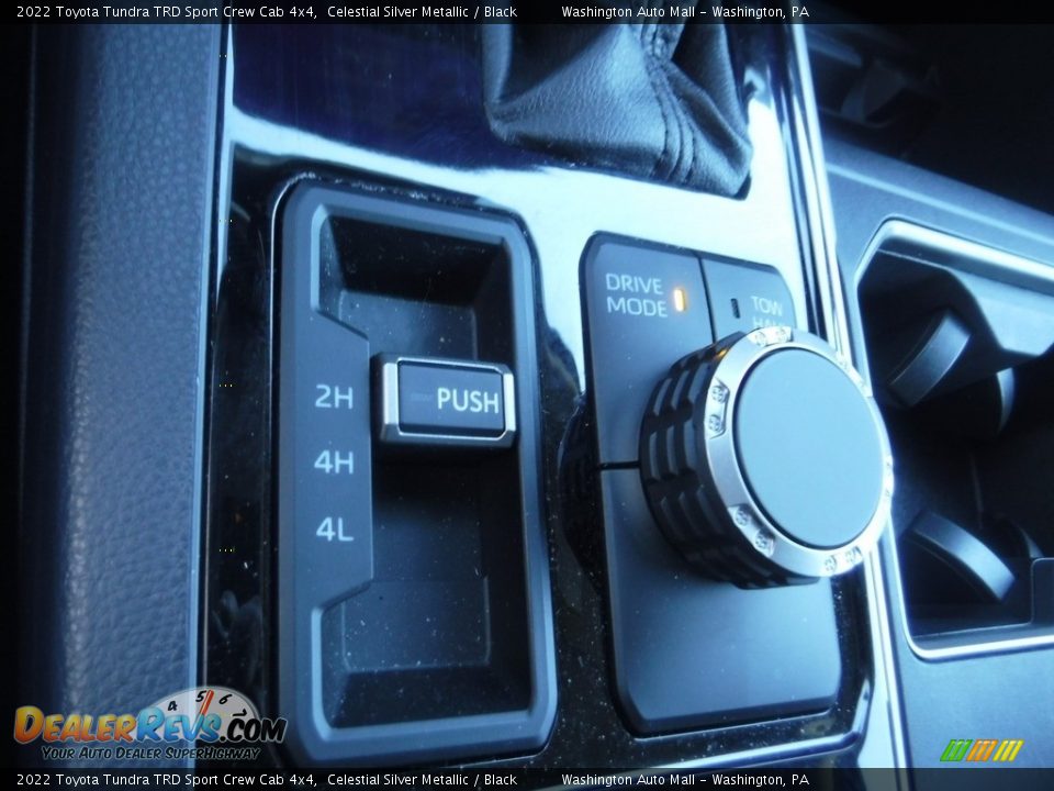 2022 Toyota Tundra TRD Sport Crew Cab 4x4 Celestial Silver Metallic / Black Photo #31