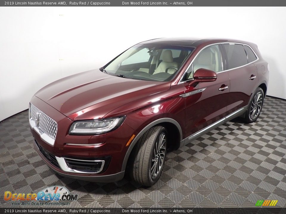 2019 Lincoln Nautilus Reserve AWD Ruby Red / Cappuccino Photo #11
