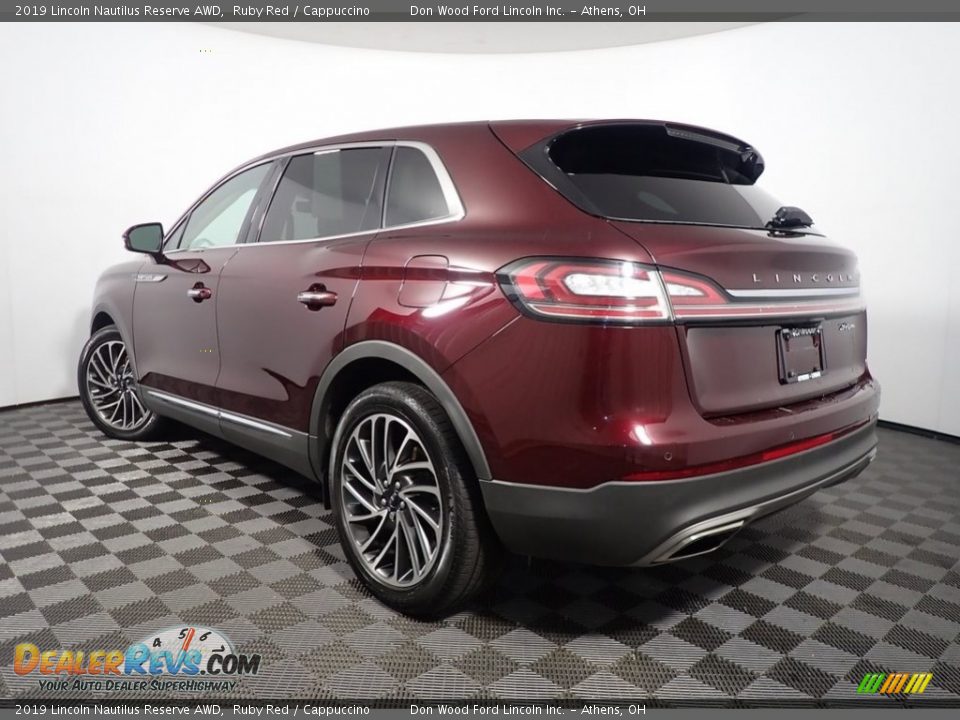 2019 Lincoln Nautilus Reserve AWD Ruby Red / Cappuccino Photo #13